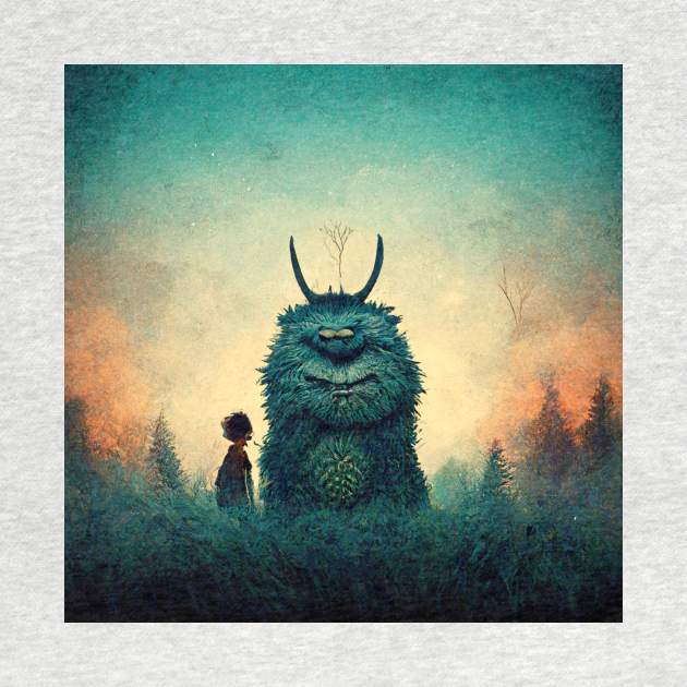 Where the Wild things Are - max and his friend. by Liana Campbell
